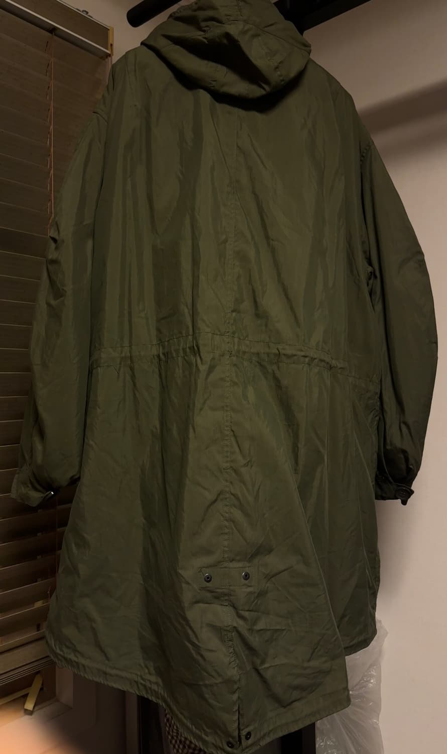 밀텍 m51 피쉬테일 야상 파카 내피포함 L사이즈 상품이미지3