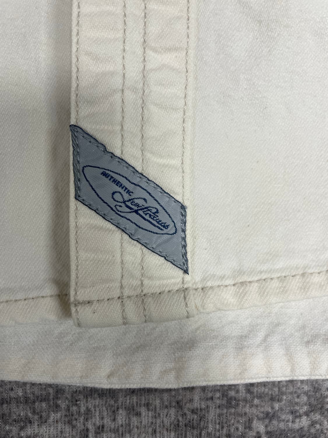 Vtg Levis 화이트 데님셔츠 상품이미지2