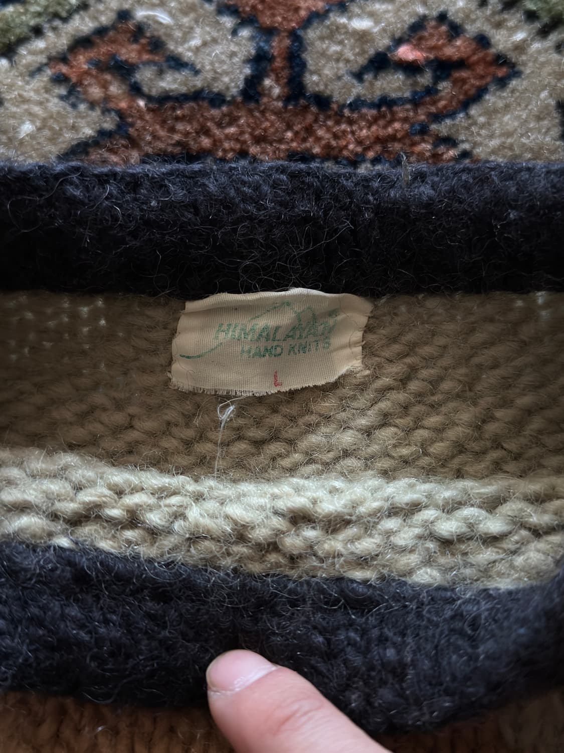 90s Home sunrise heavy wool sweather 상품이미지10