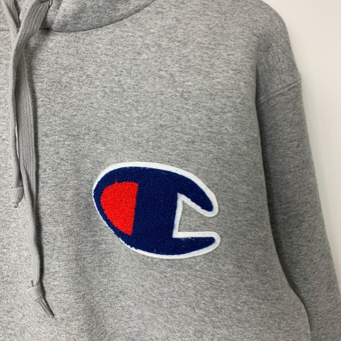 챔피온 덤블로고 그레이 후드티 상품이미지4
