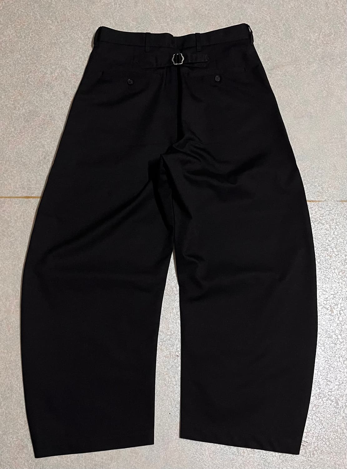 S)25aw 꼼데가르송 옴므 울 에스테르 트윌팬츠 HP-P002-051 상품이미지4