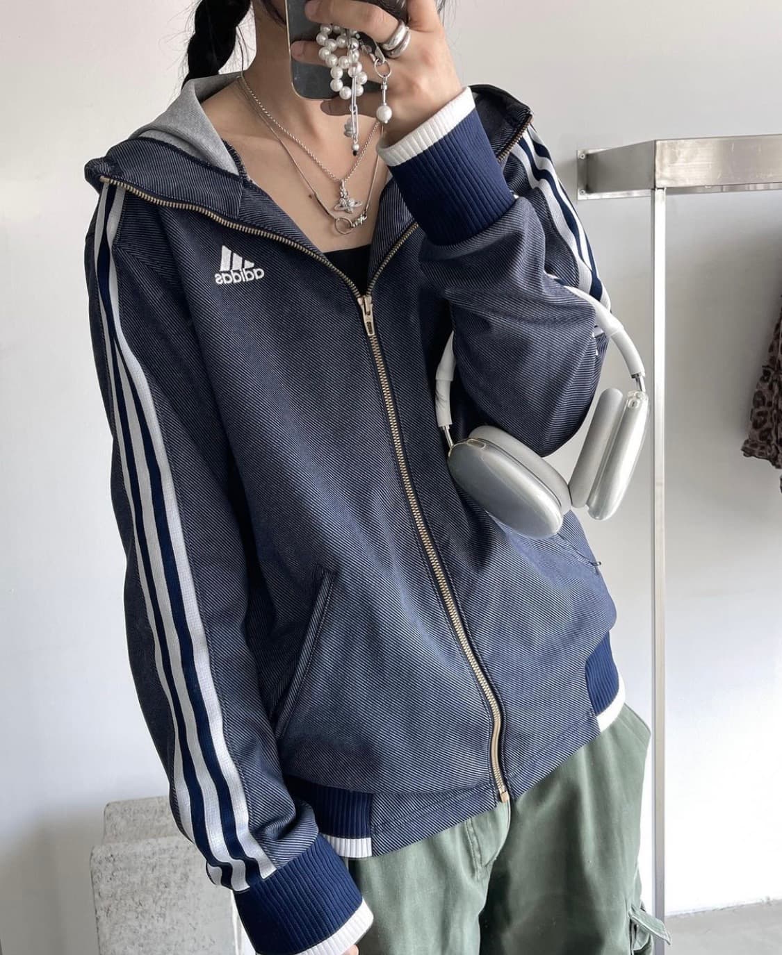 Adidas hood track jacket 상품이미지3
