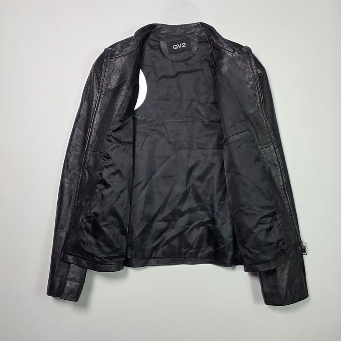 GV2 블랙 리얼 양가죽 자켓 L 상품이미지5