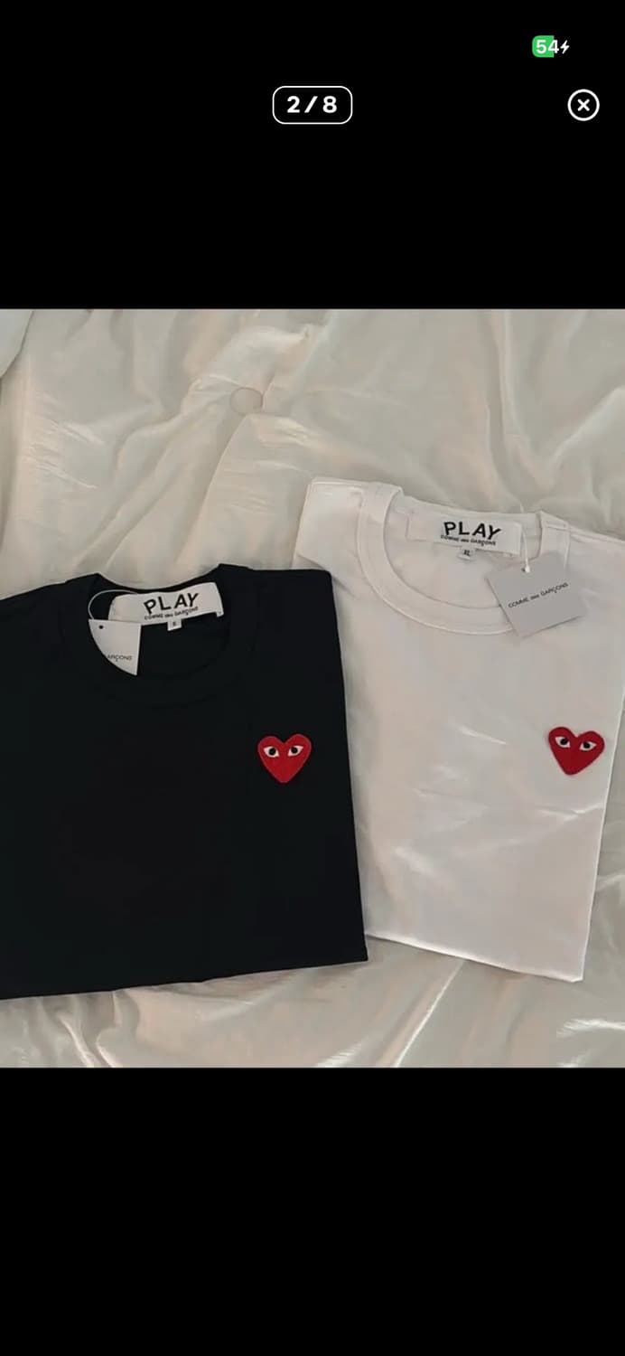 🔥[무료배송/새상품]🔥 꼼데가르송 레드와펜 반팔티 2 color 상품이미지2