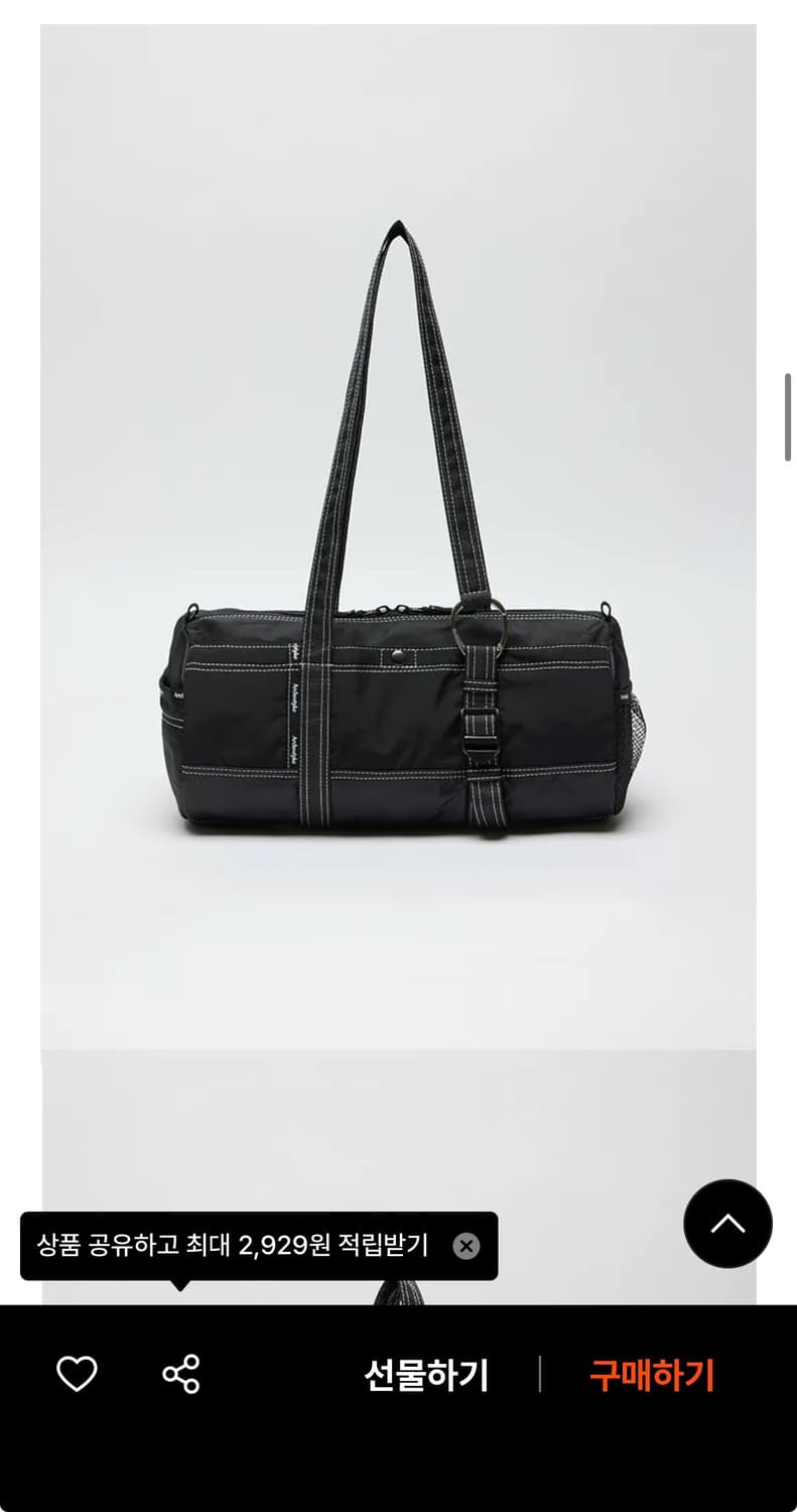 아카이브앱크 더플백 블랙 상품이미지2