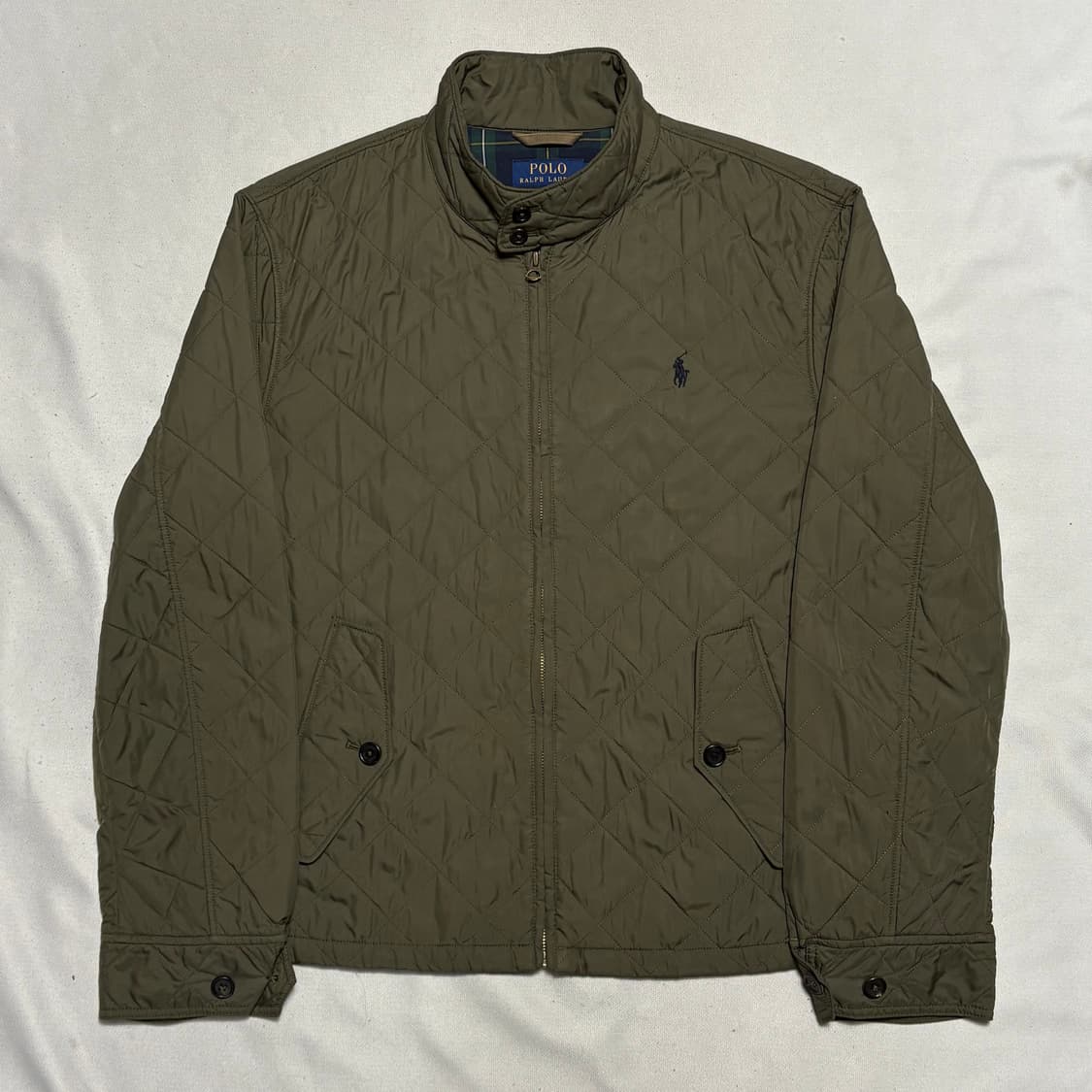 L 폴로랄프로렌 카키 퀼팅 자켓 상품이미지2
