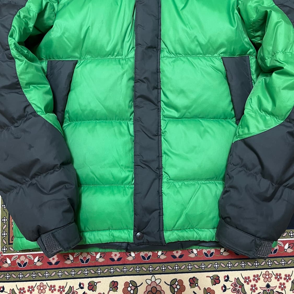 네파 덕다운 투톤 후드 패딩 점퍼 S/90 상품이미지3