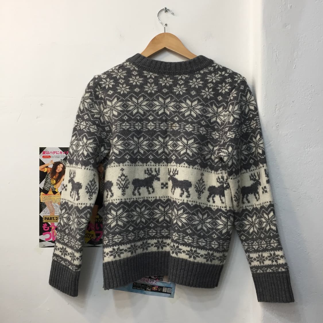 빈티지 코위찬 버튼 가디건 상품이미지3