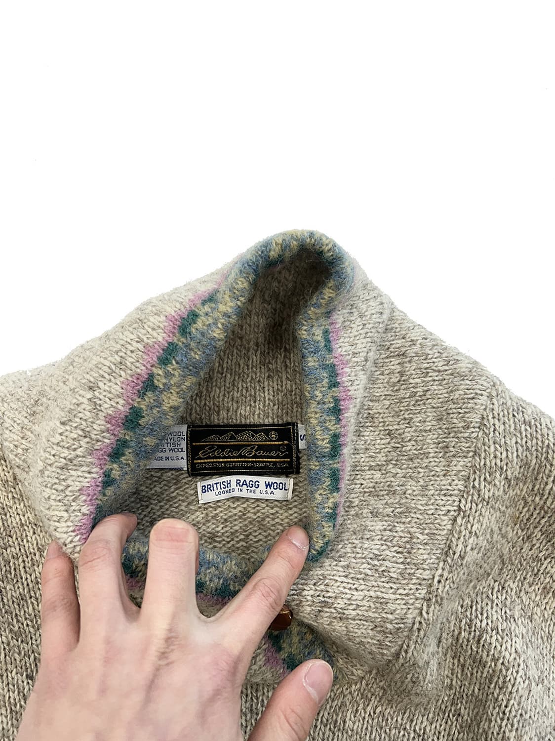 에디바우어 빈티지 니트 상품이미지1