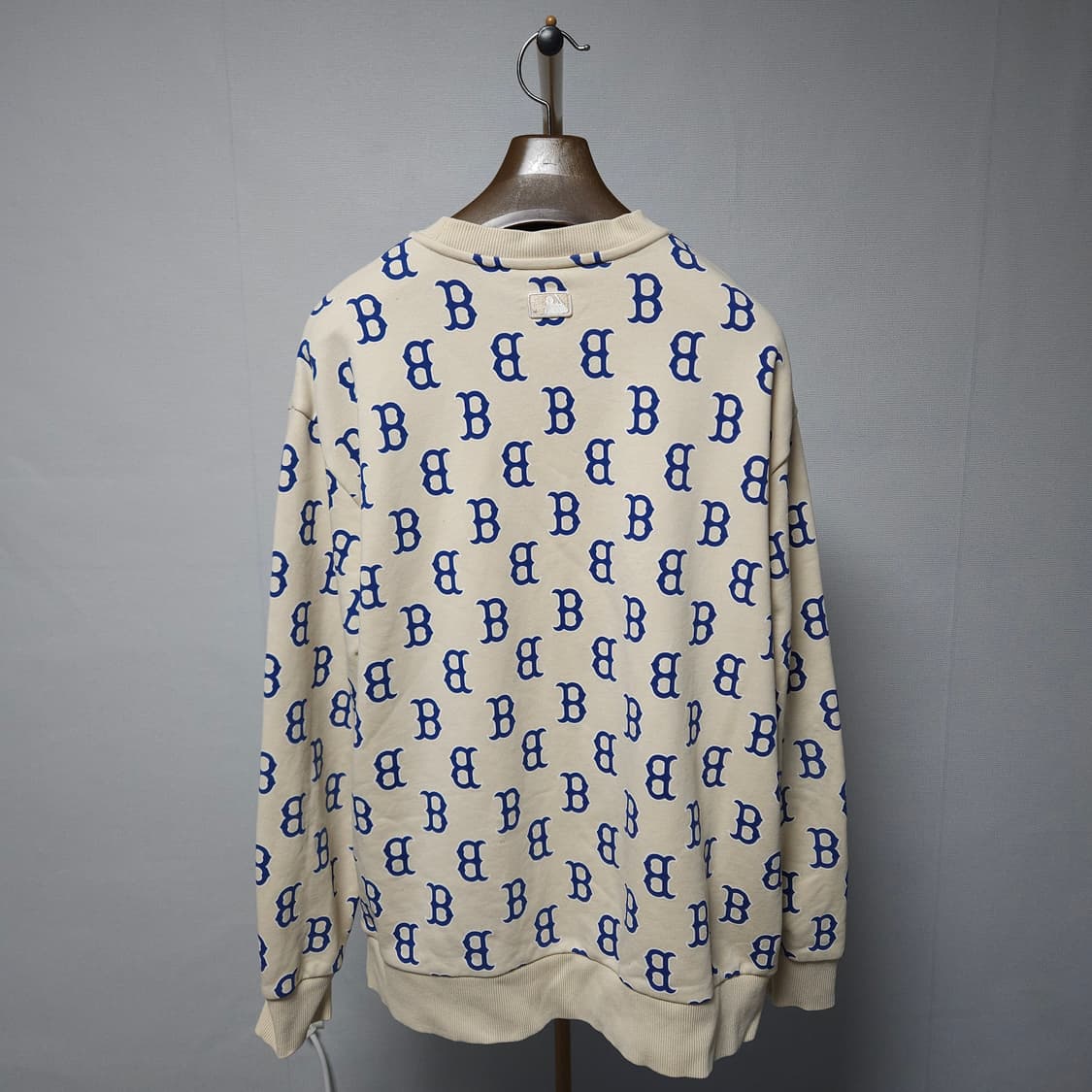 XL ) MLB 공용 모노그램 오버핏 맨투맨 상품이미지4