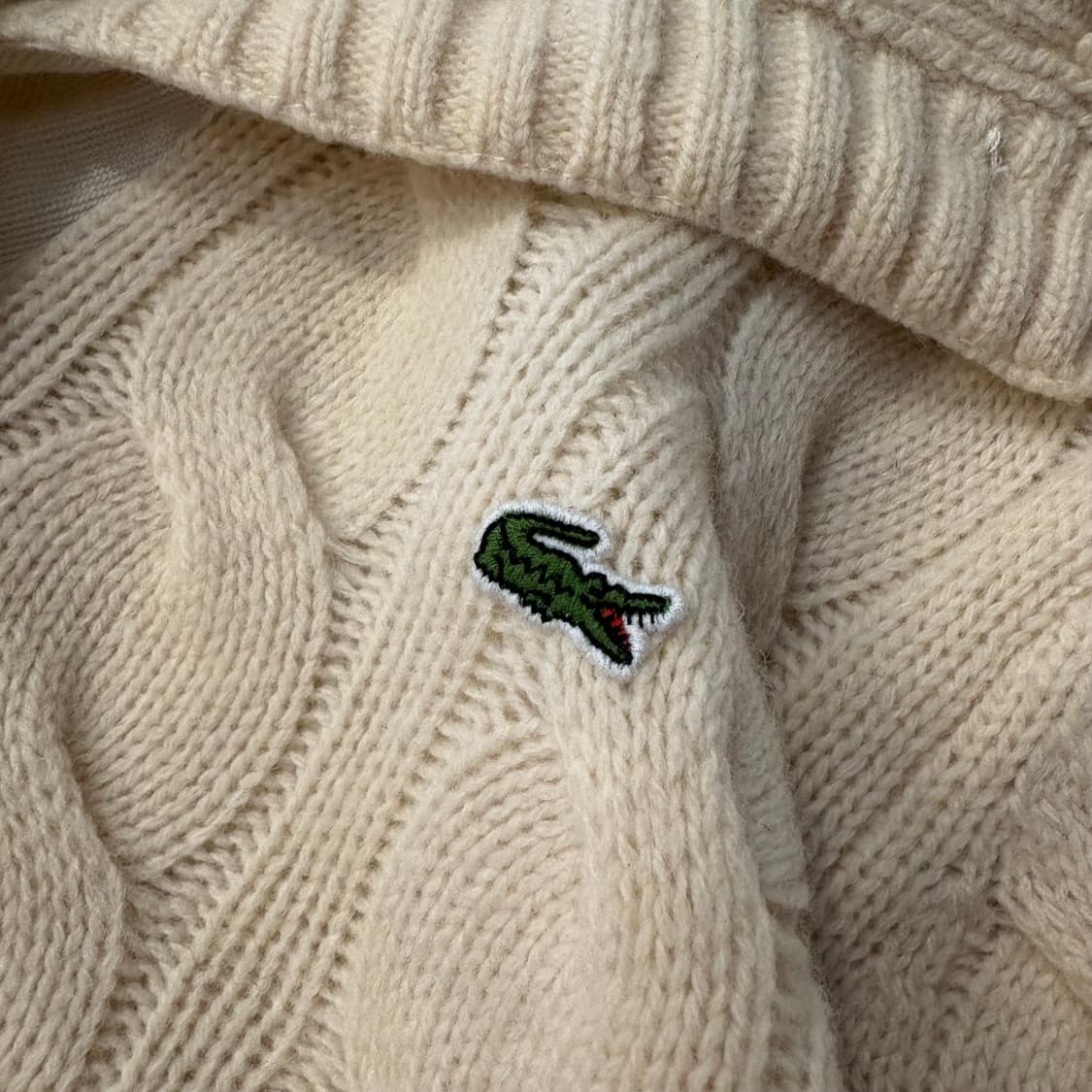 라코스테 긴팔 가디건 ⭐️787 상품이미지2