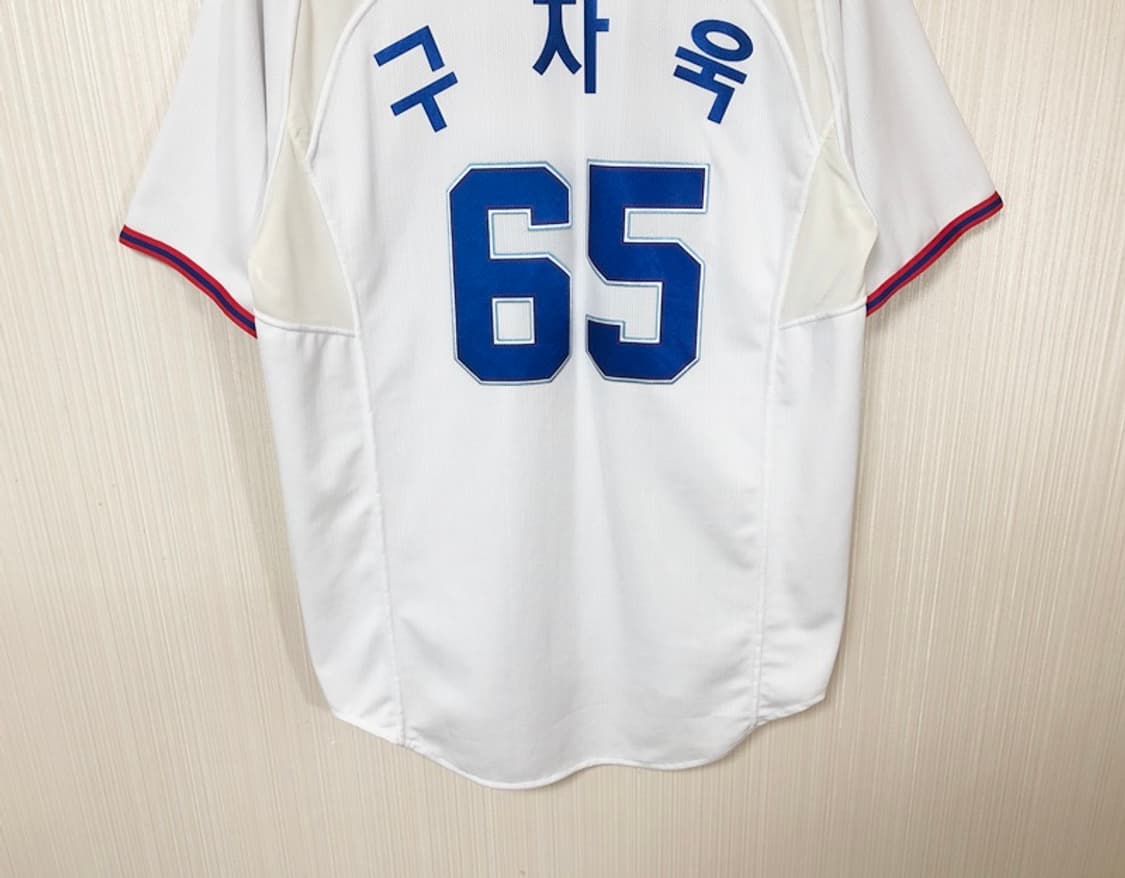 KBO 삼성라이온즈X빈폴아웃도어 홈유니폼/져지 100 #65 구자욱 상품이미지10