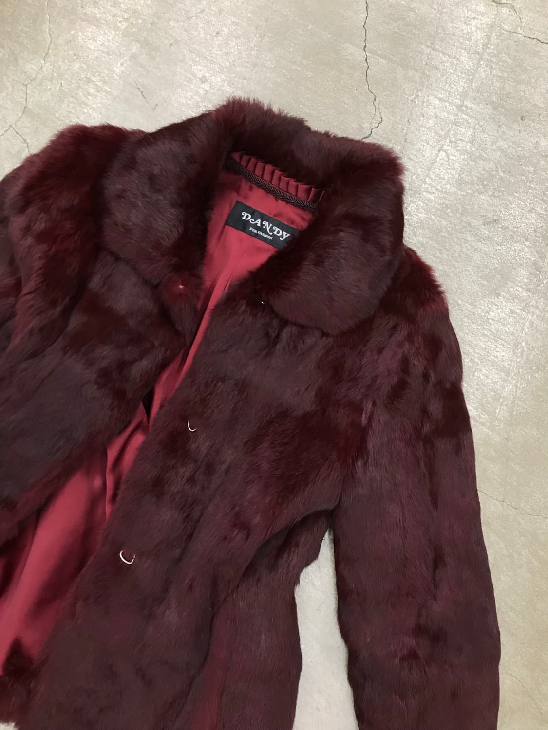 Rabbit fur jacket 상품이미지10