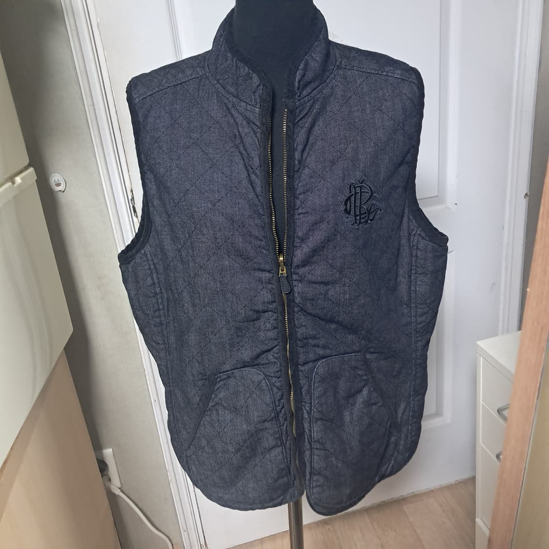 폴로 랄프로렌 양면 리버시블 퀼팅 조끼 베스트 XL 약 66~77 상품이미지2