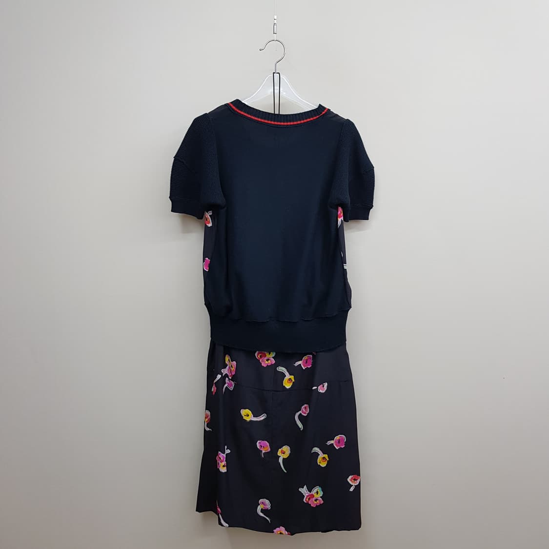 소니아 리키엘 플라워 프린트 투피스 세트 S사이즈 상품이미지2