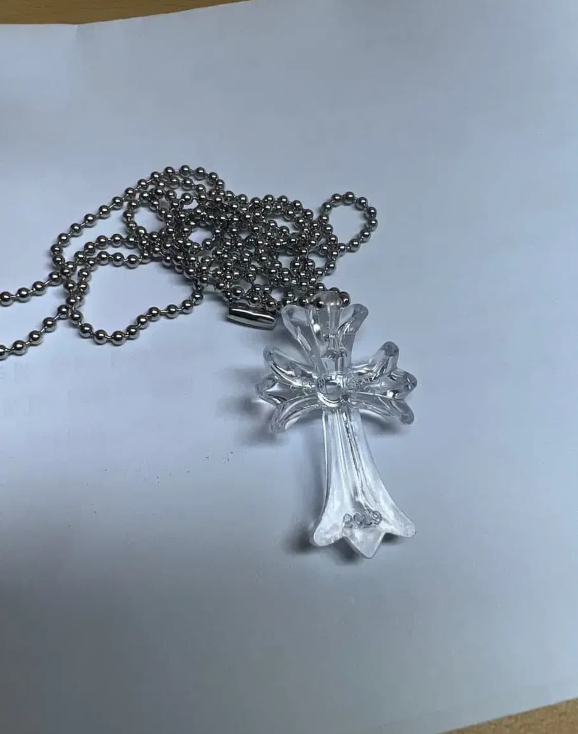 크롬하츠 실리콘 목걸이 클리어 상품이미지3