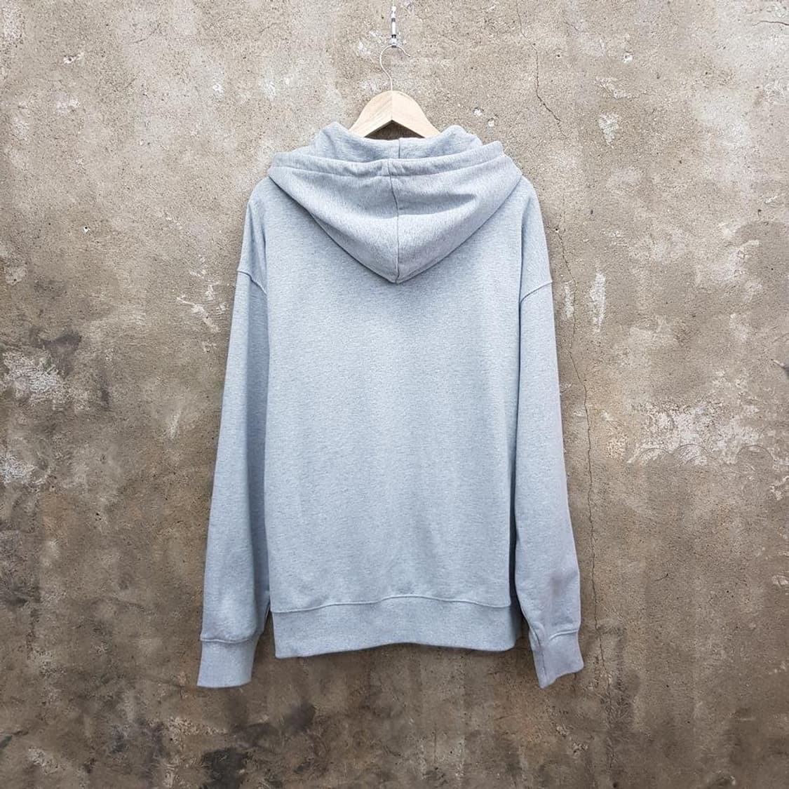 무신사스탠다드 그레이 무지 후드티 XL 상품이미지2