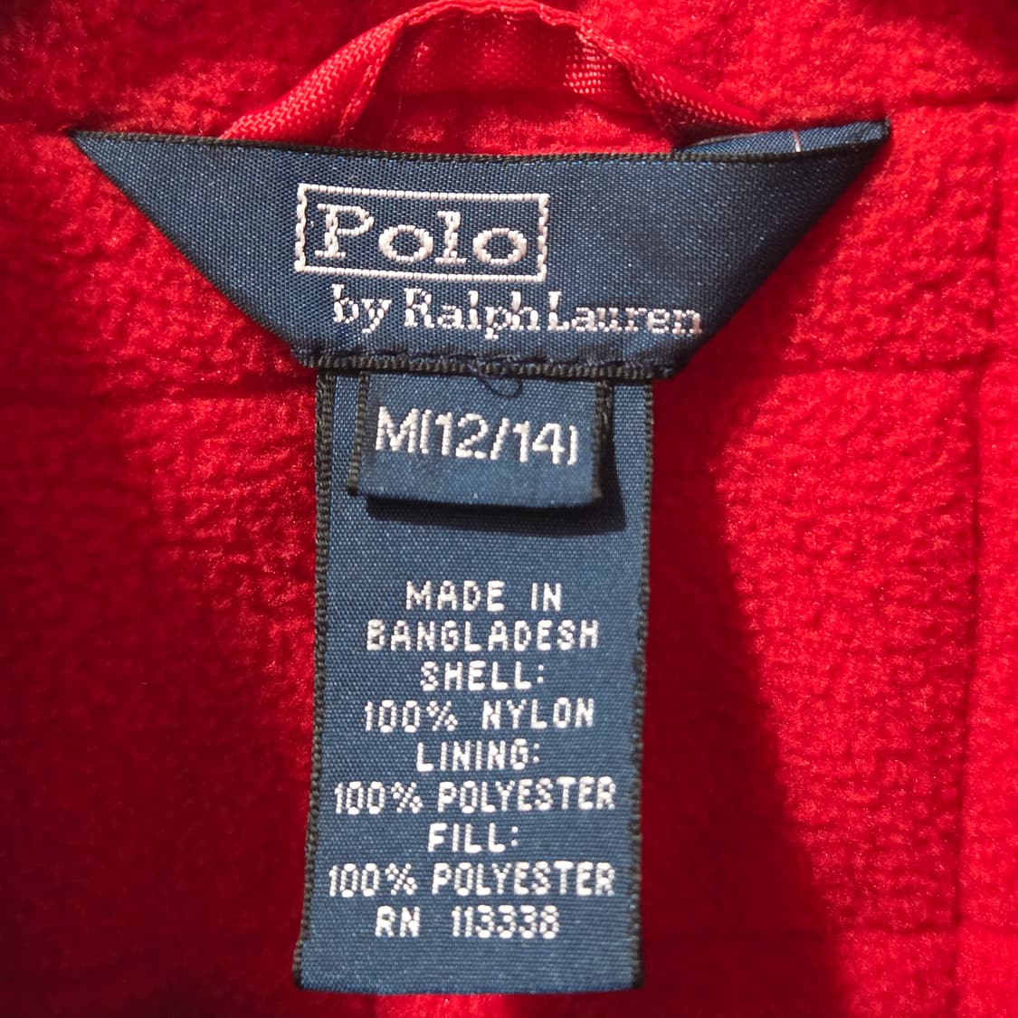 폴로랄프로렌 키즈 페리자켓 M/12/14 상품이미지3