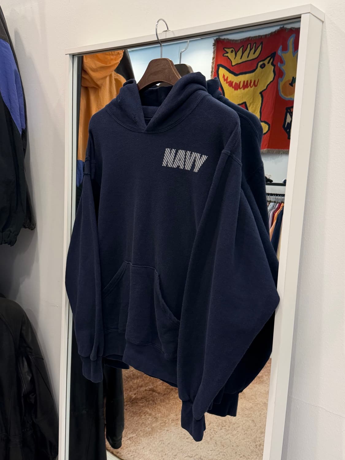 90s Soffee U.S.Navy 미해군 스웻 후드 (USA) 상품이미지1