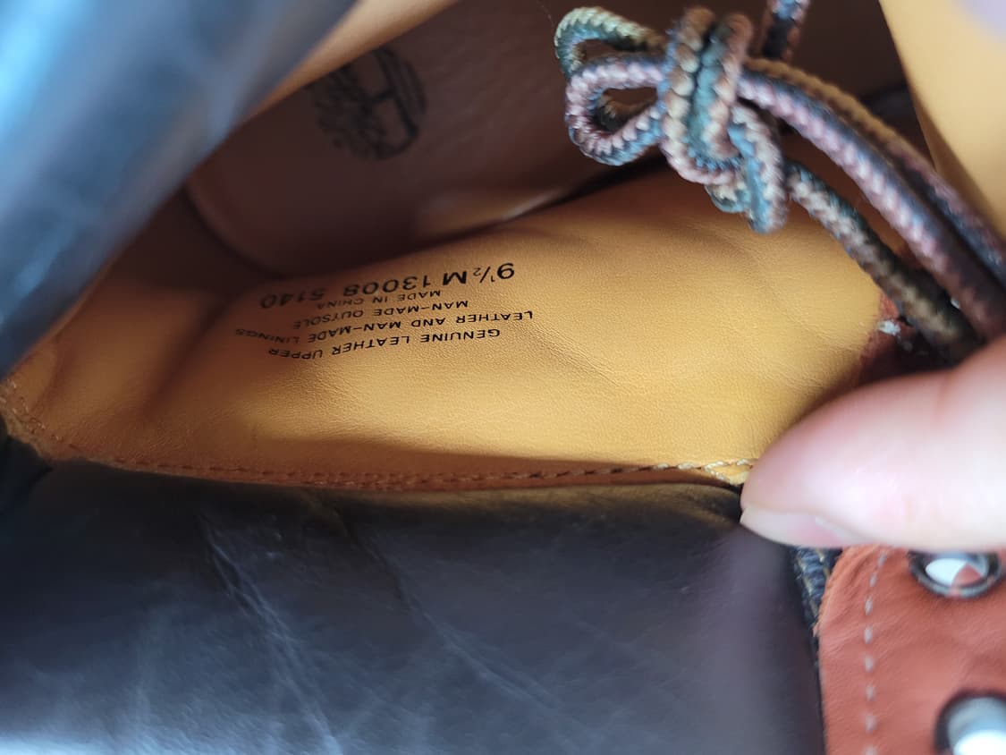 275~280사이즈 팀버랜드 빈티지 워커 6인치 부츠 상품이미지6