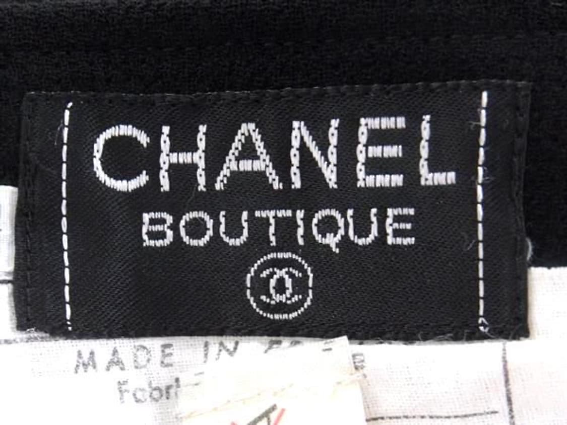 샤넬 울 미디 스커트  상품이미지3