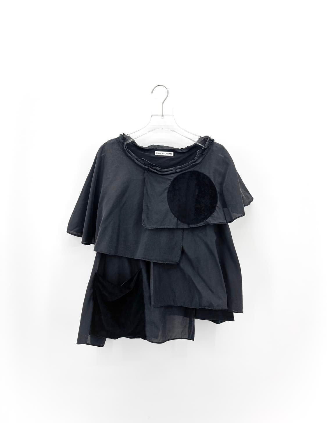 츠모리치사토 Dot Layered Blouse 상품이미지1