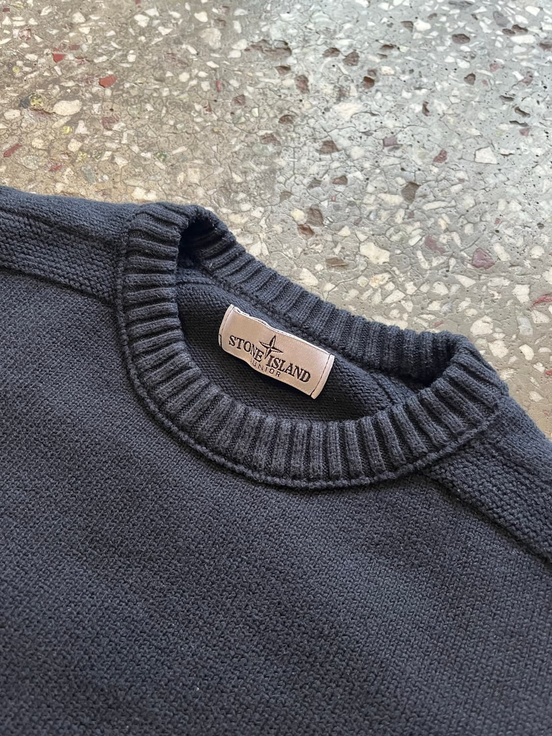 스톤아일랜드 네이비 니트 상품이미지6