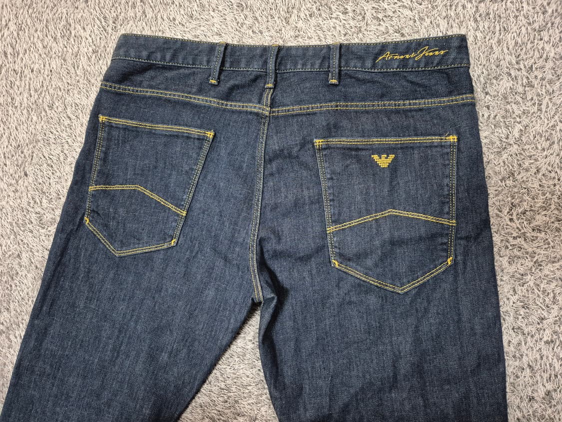 아르마니진 남성 스키니핏 데님 팬츠 36 상품이미지4