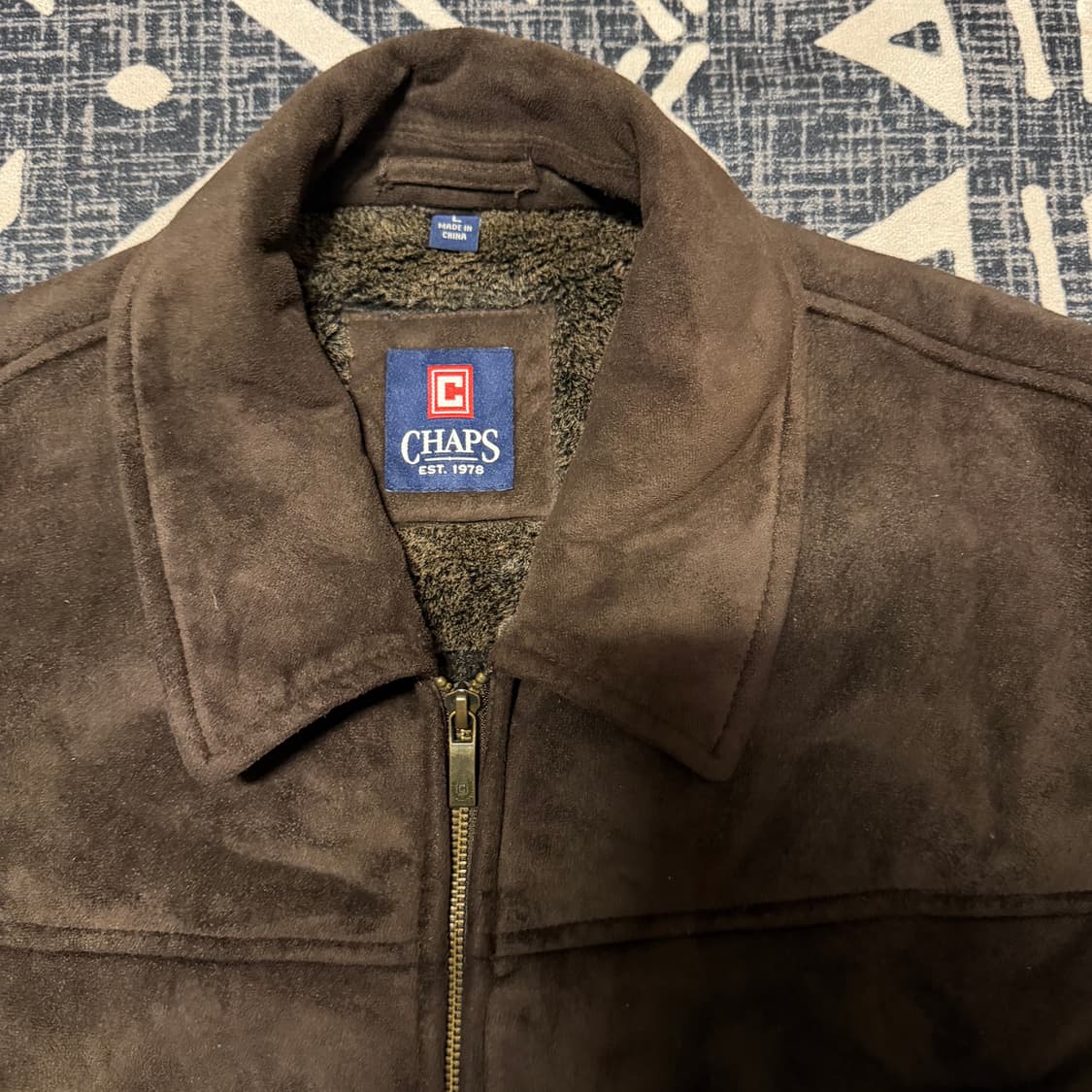 챕스 랄프로렌 무스탕 자켓 상품이미지2