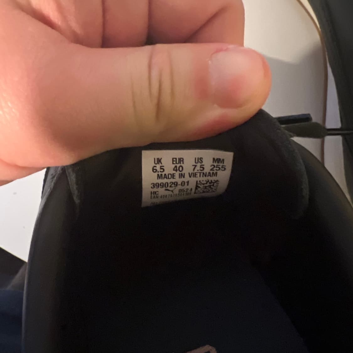 푸마 이지 라이더 레더 블랙 상품이미지6