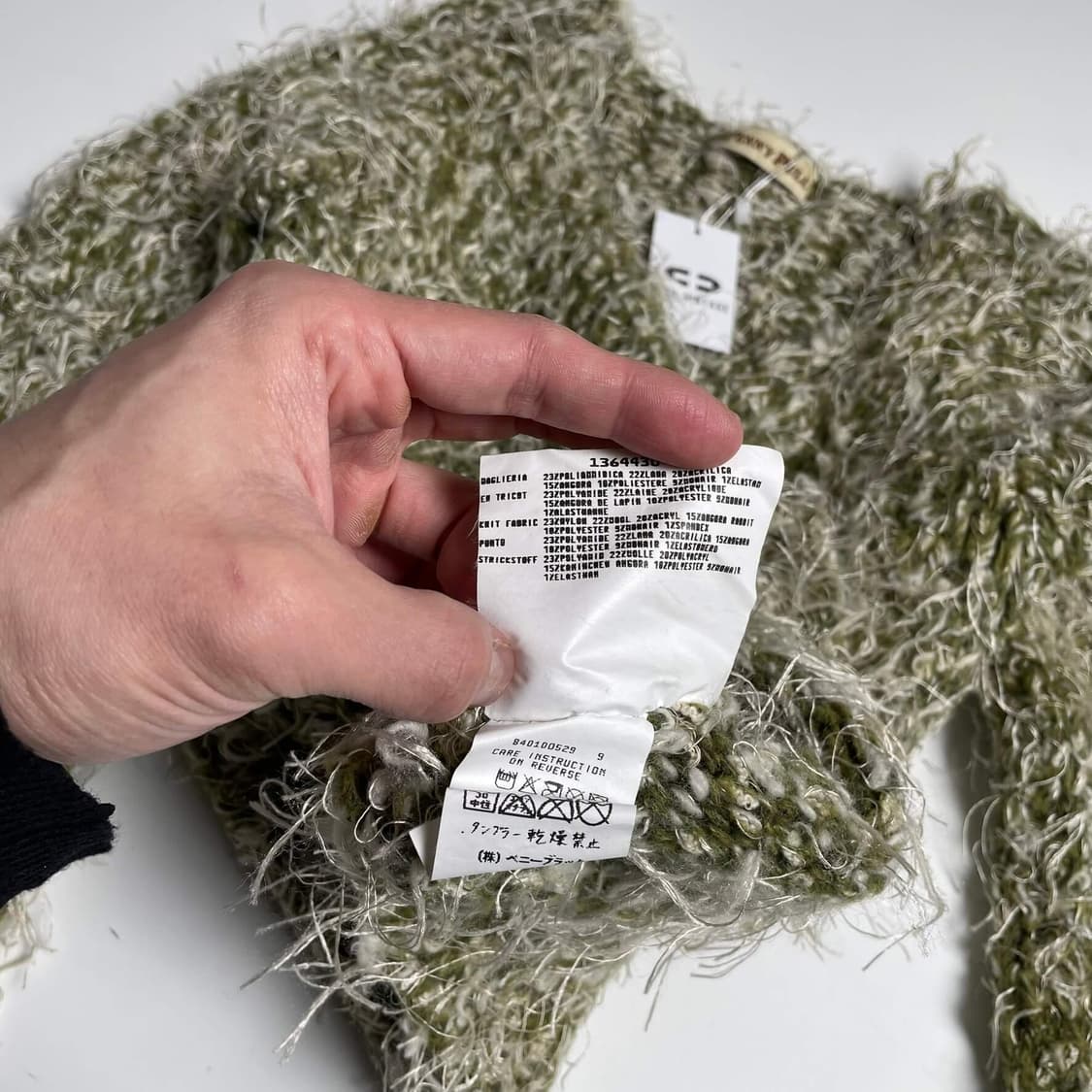 Penny pull 헤어리 울 블렌드 니트 (italy)   상품이미지8