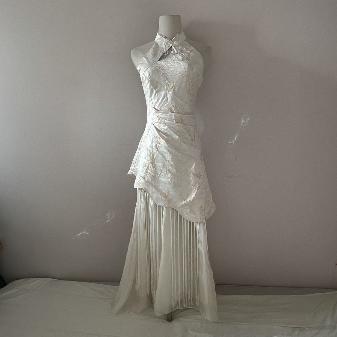 빈티지 치파오 빈티지 원피스 페어리 원피스 오리엔탈 차이나풍 치파오 탑 상품이미지3