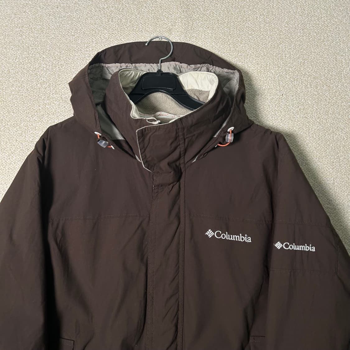 (M) 콜롬비아 딥 브라운 스노우보드 바람막이 상품이미지3