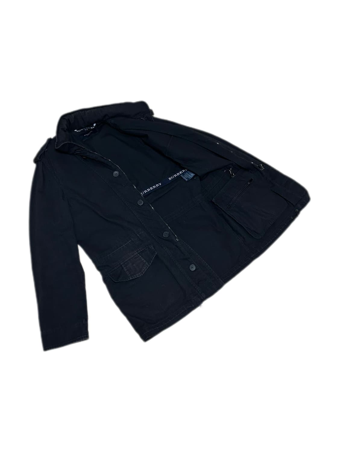 버버리 런던 빈티지 블랙 헌팅 자켓 상품이미지2
