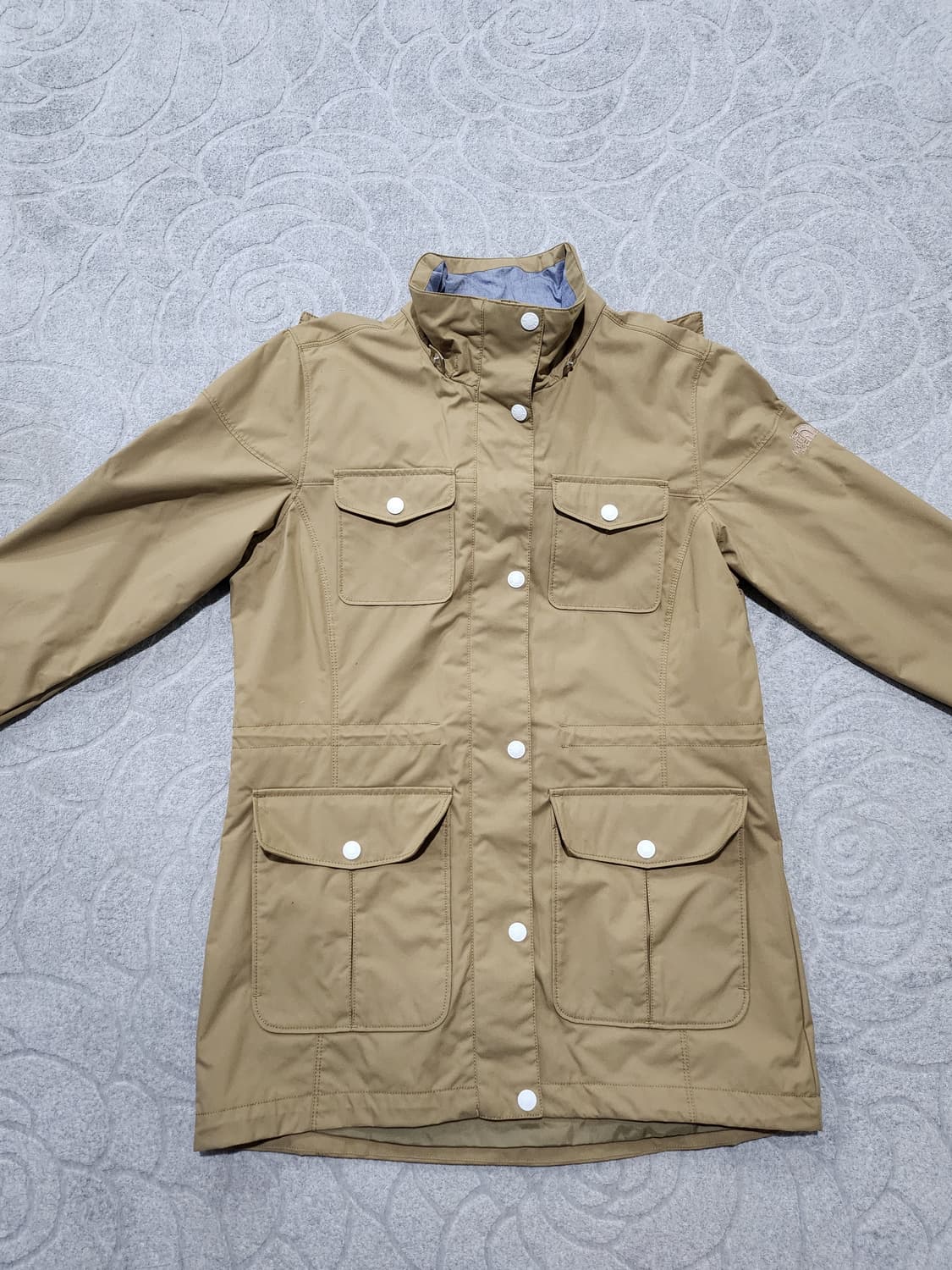 노스페이스 베이지 후드 자켓 상품이미지2