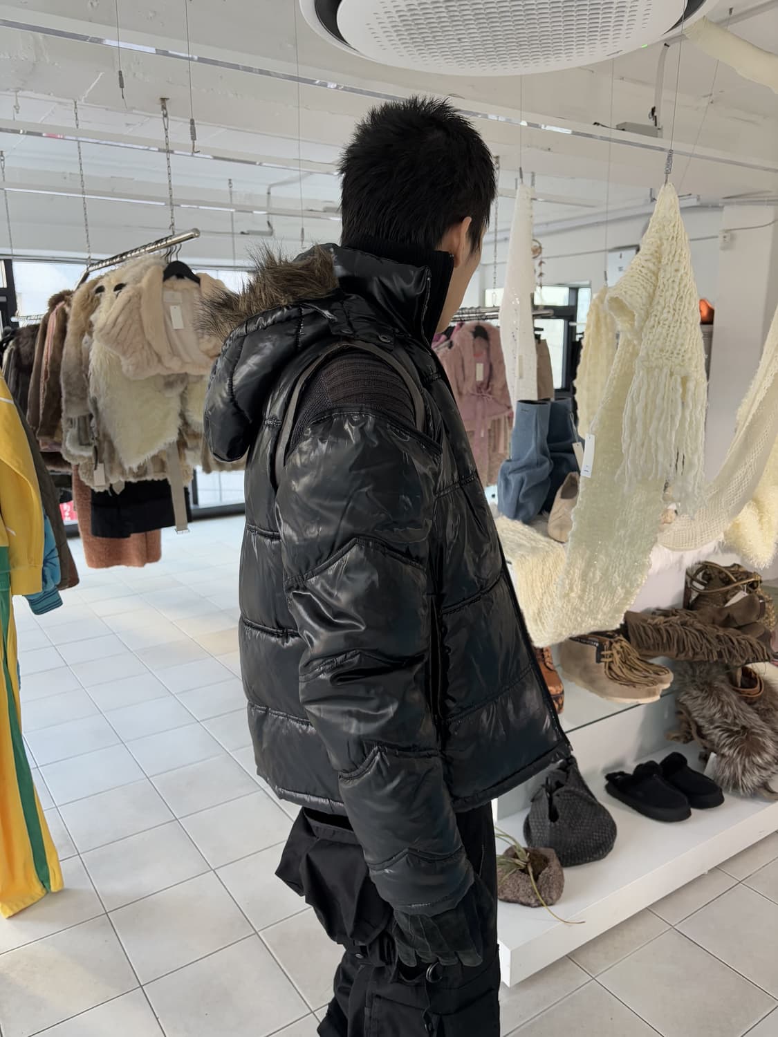 detachable double zipup padded jacket 상품이미지5