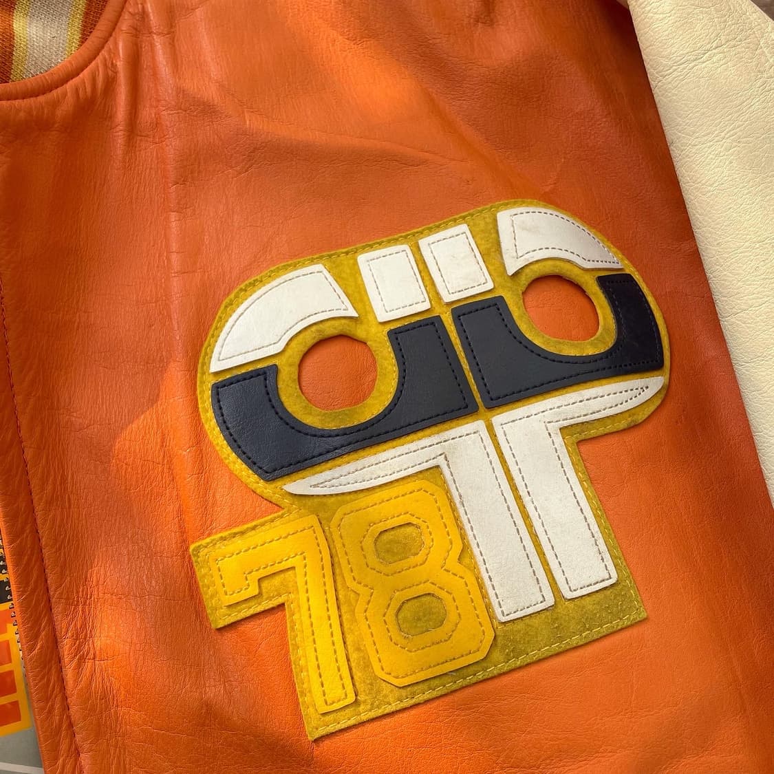 펠레펠레 1990’s 레더 스타디움 상품이미지5