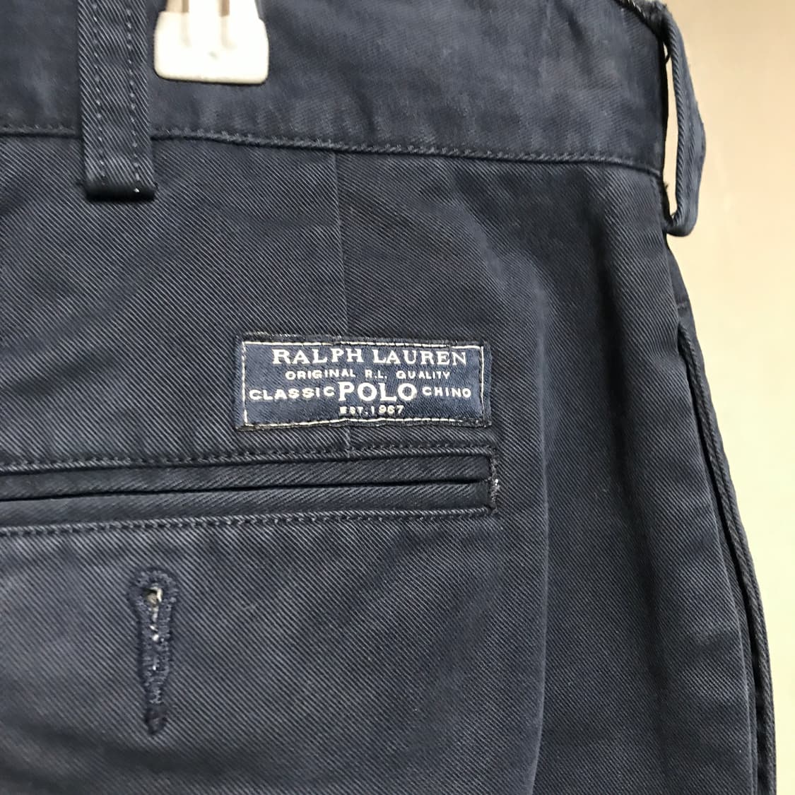 폴로 랄프로렌 네이비 치노 팬츠 34/32 상품이미지4