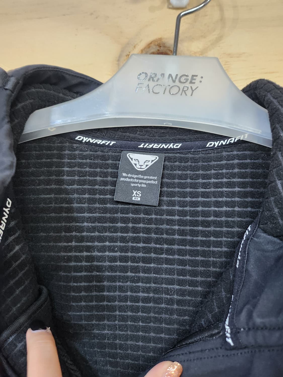 842) 다이나핏 엣지 후드 기모 집업 상품이미지5