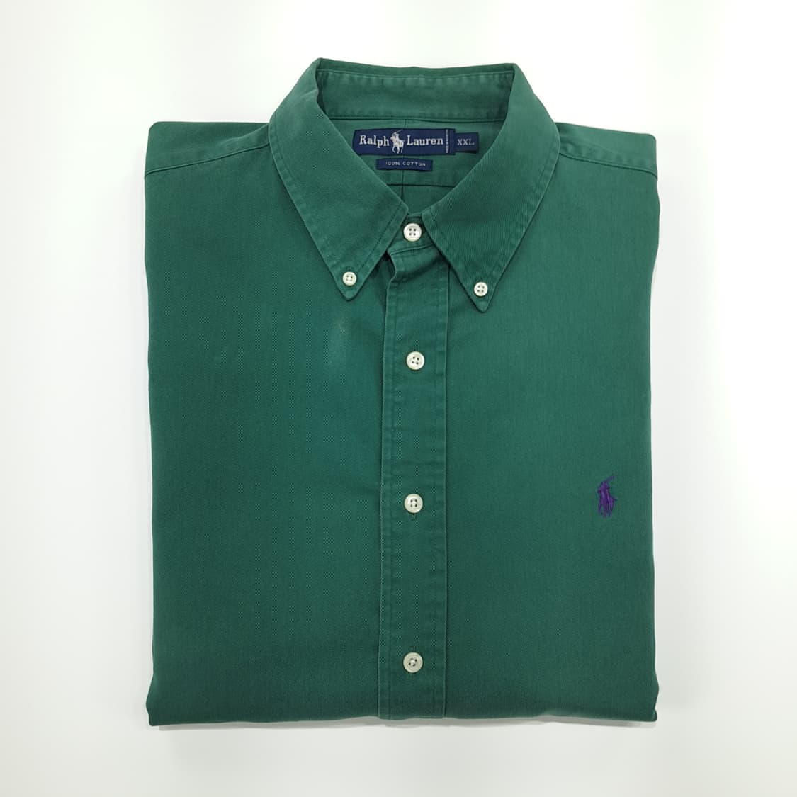 CN905 2XL 폴로 랄프로렌 그린 긴팔 셔츠 남방 상품이미지8