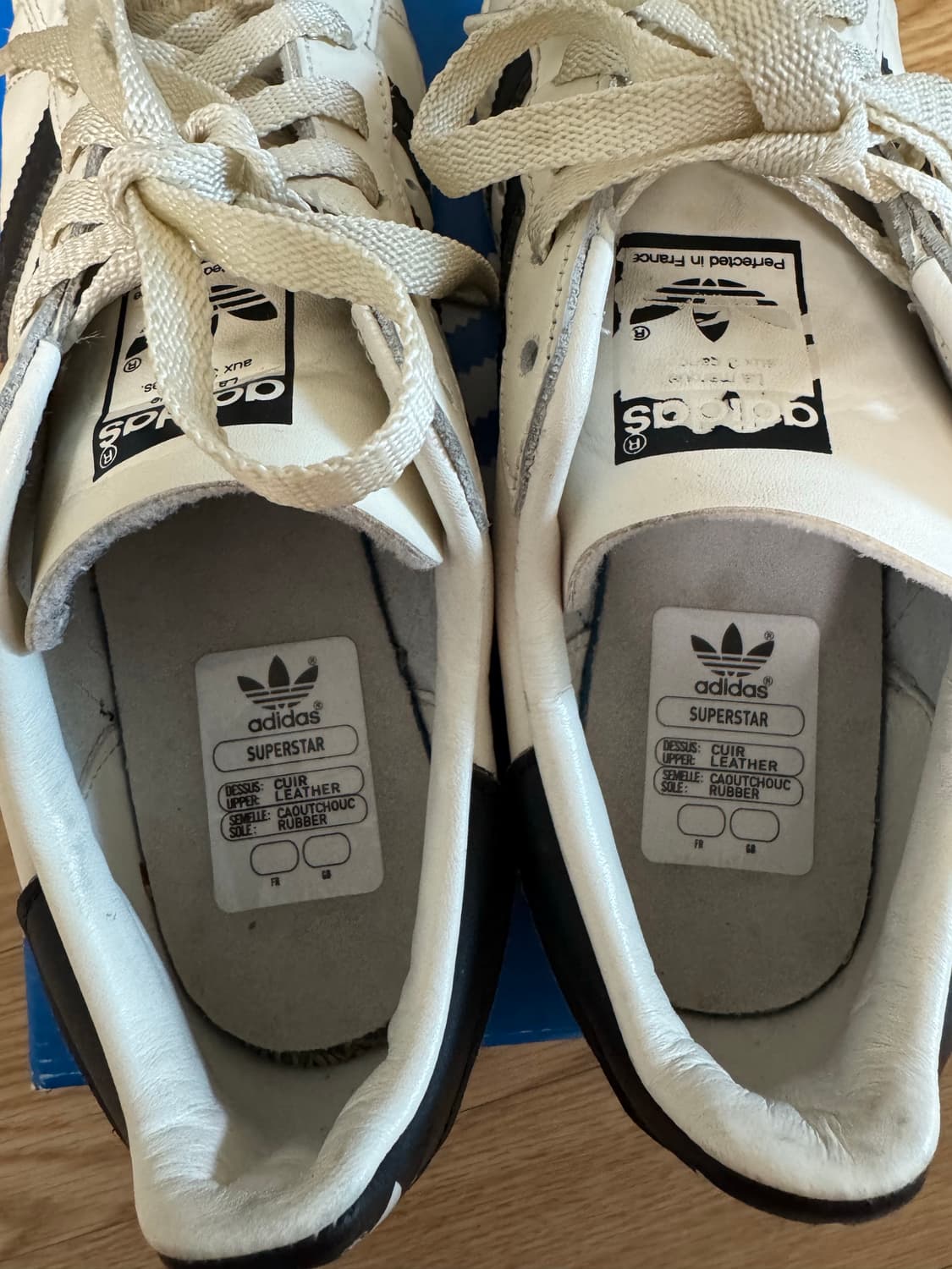 아디다스 슈퍼스타82 화이트 블랙 235 상품이미지4