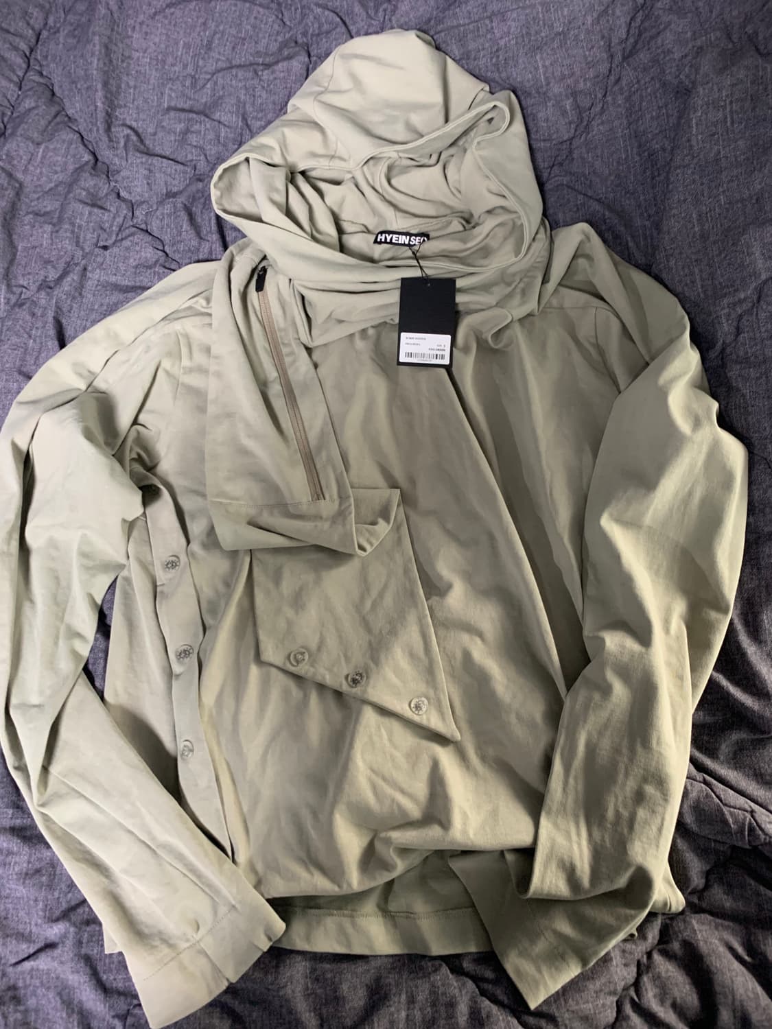 혜인서 23fw 스카프 후디 상품이미지4