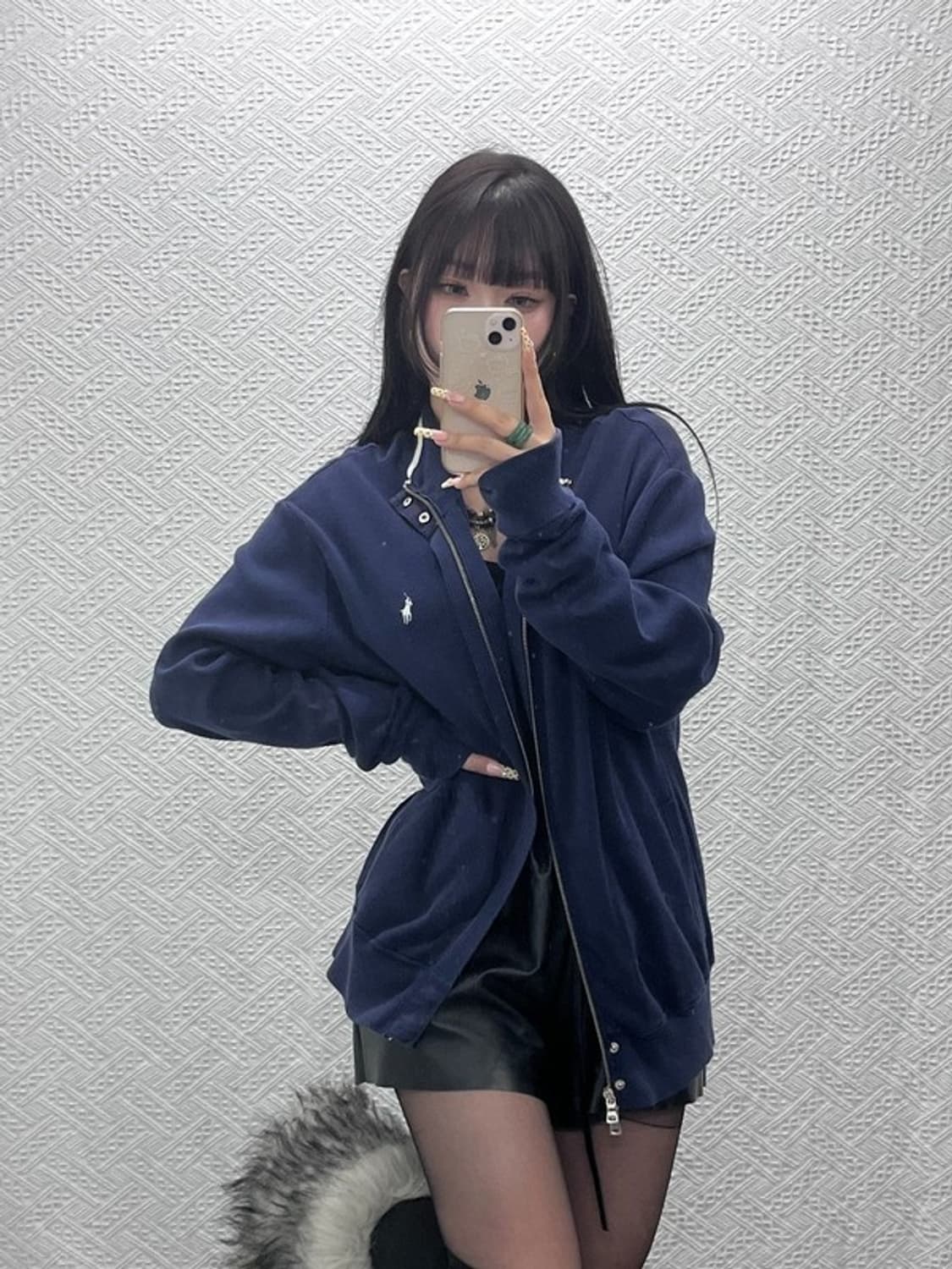 폴로 랄프로렌 올드스쿨 레트로 빈티지 집업 가디건 L C09673 상품이미지2