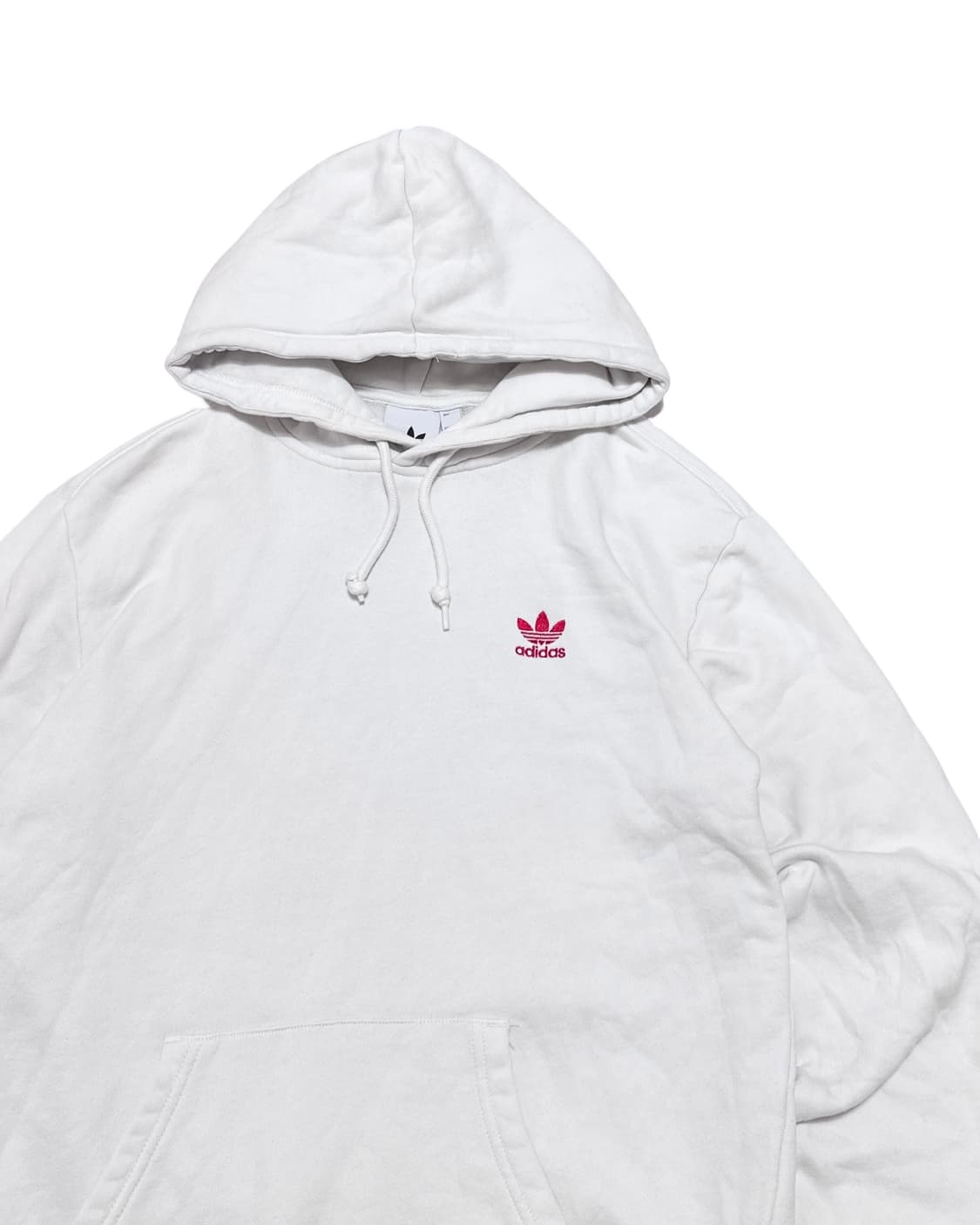 아디다스 파이어버드 흰색 후드티 상품이미지2