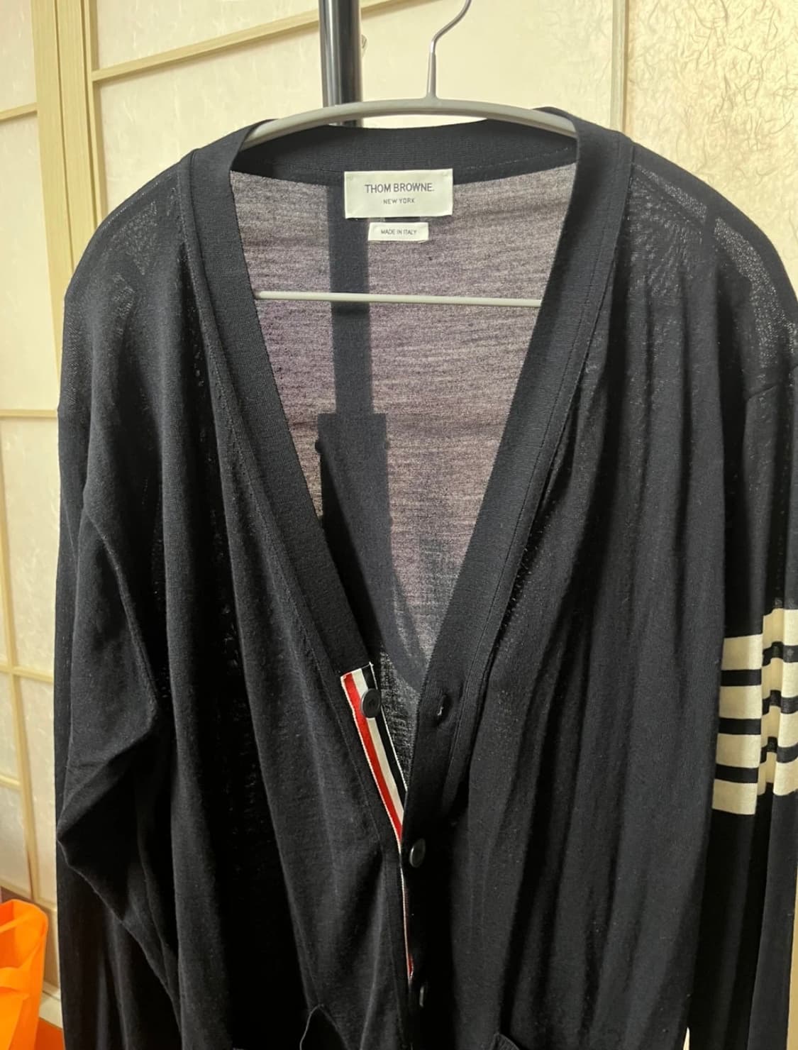 톰브라운 네이비가디건 5사이즈 상품이미지1