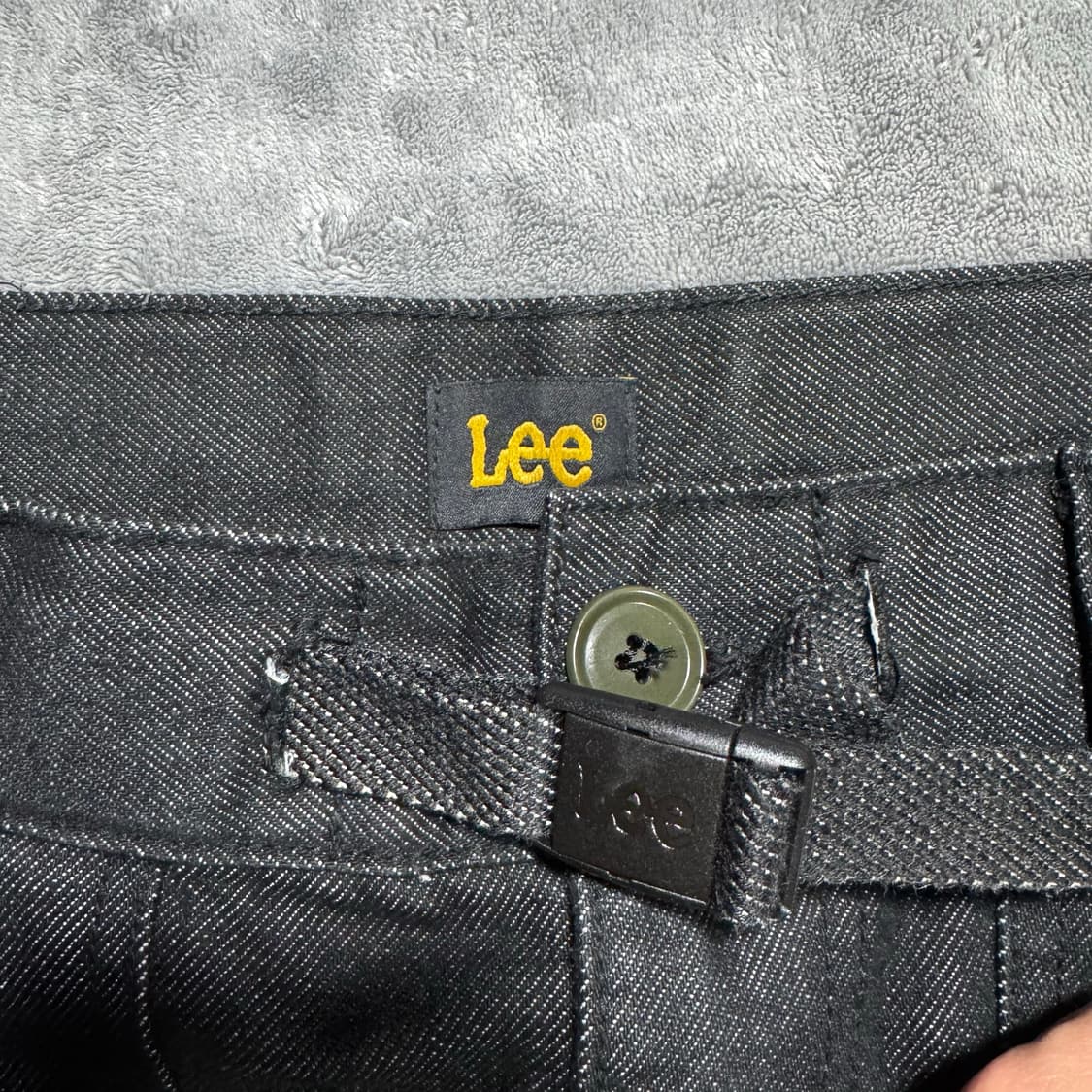 LEE 벨티드 흑청 카펜터 팬츠  상품이미지8