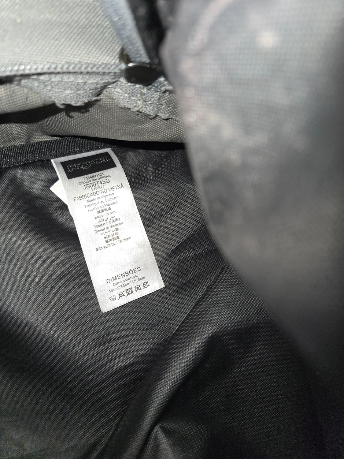 [JANSPORT] 잔스포츠 엔보이(ENVOY) 백팩 - 그레이 상품이미지9