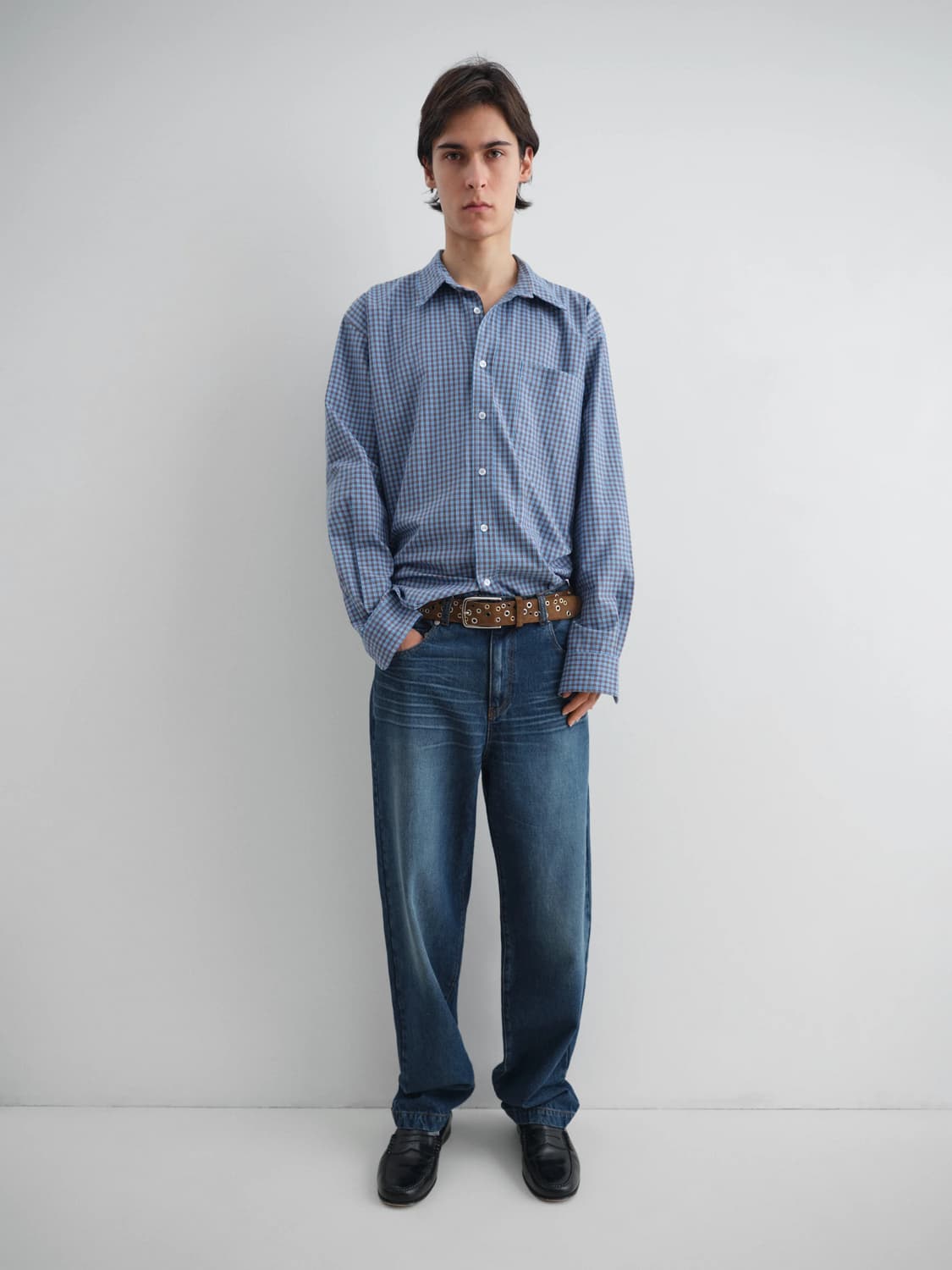 (M/L)기마구아스 Rufus 벨트 브라운 상품이미지2