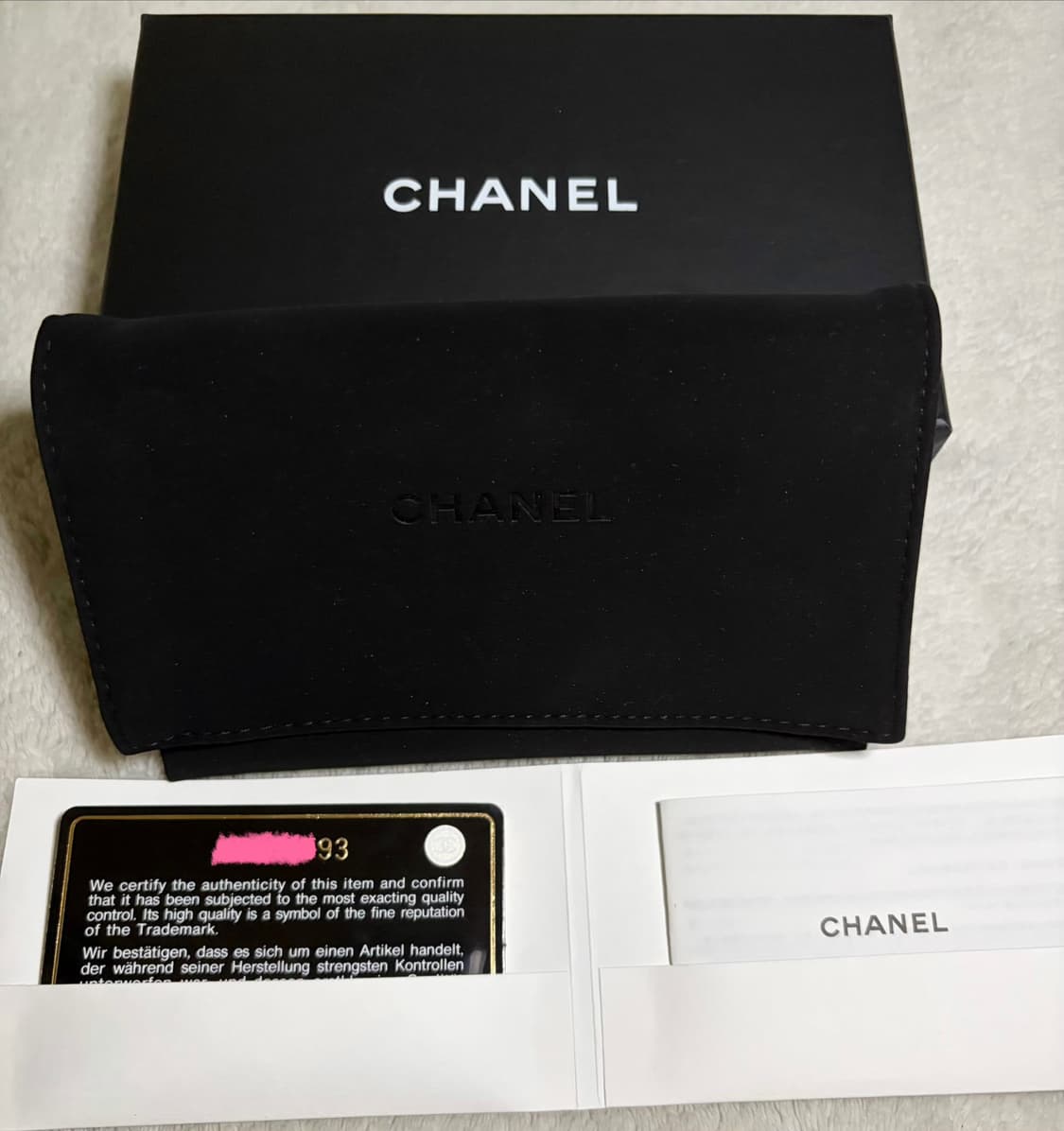 샤넬 보이샤넬 금장 램스킨 카드지갑 상품이미지9