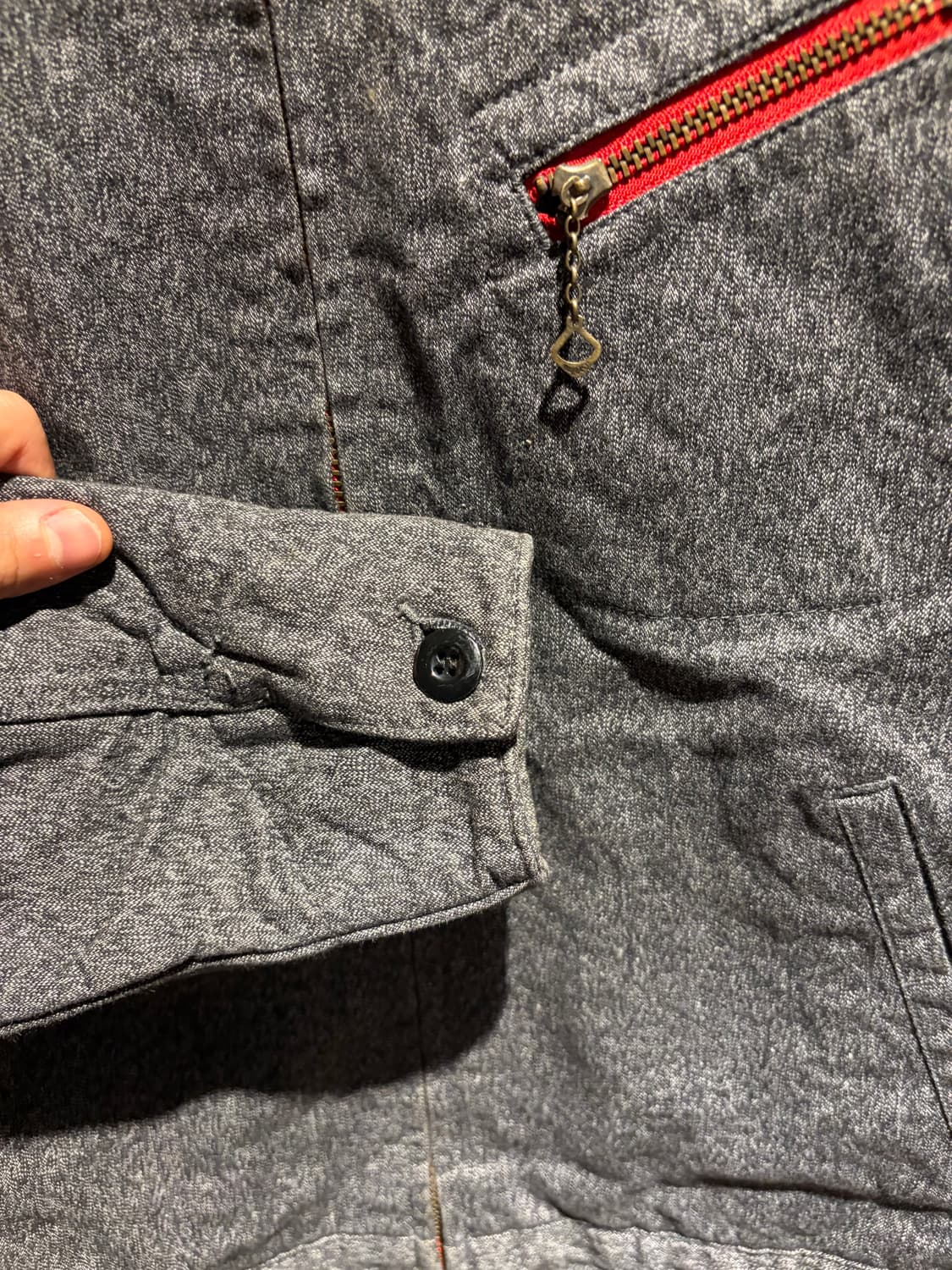 Rats salt pepper work jacket / 랏츠 스포츠자켓 상품이미지5